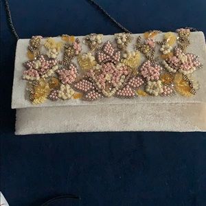 Beaded Anthropologie clutch